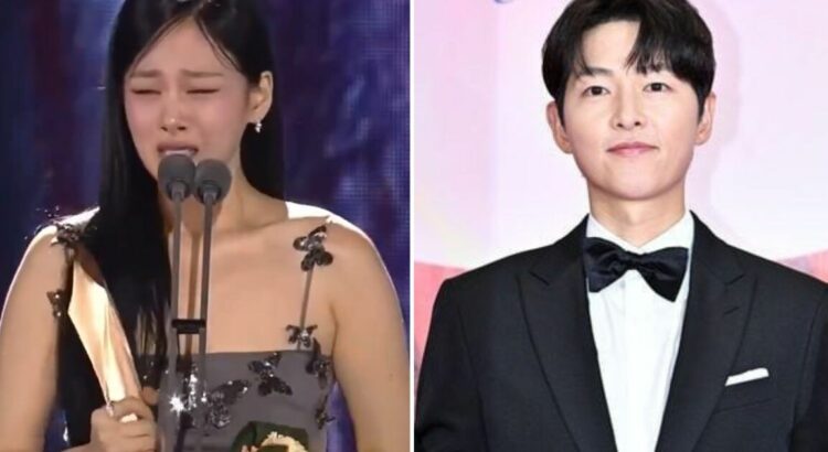 Song Joong Ki Goes Viral For His Reaction To BIBI’s Acceptance Speech At Baeksang Awards