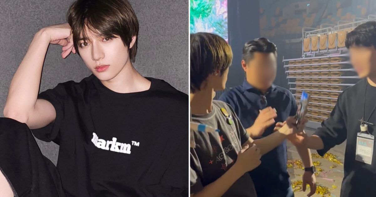 TXT’s Beomgyu Defies Concert Protocol For A Wholesome Moment With Fans