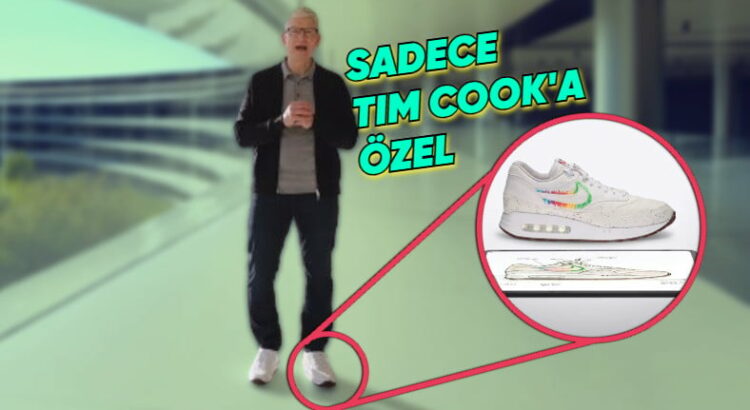Tim Cook, iPad Lansmanında iPad’le Tasarlanmış Bir Ayakkabı Giydi