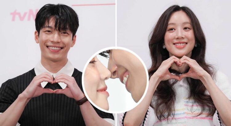 Wi Ha Joon And Jung Ryeo Won Shock Netizens With A Steamy Moment During A Press Conference