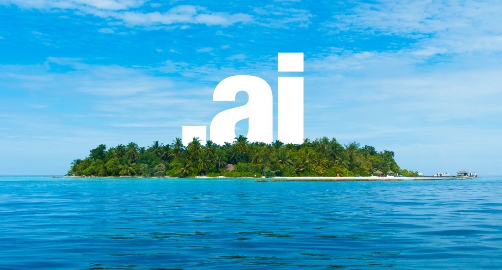 AI domain extension makes a small island in the Caribbean rich