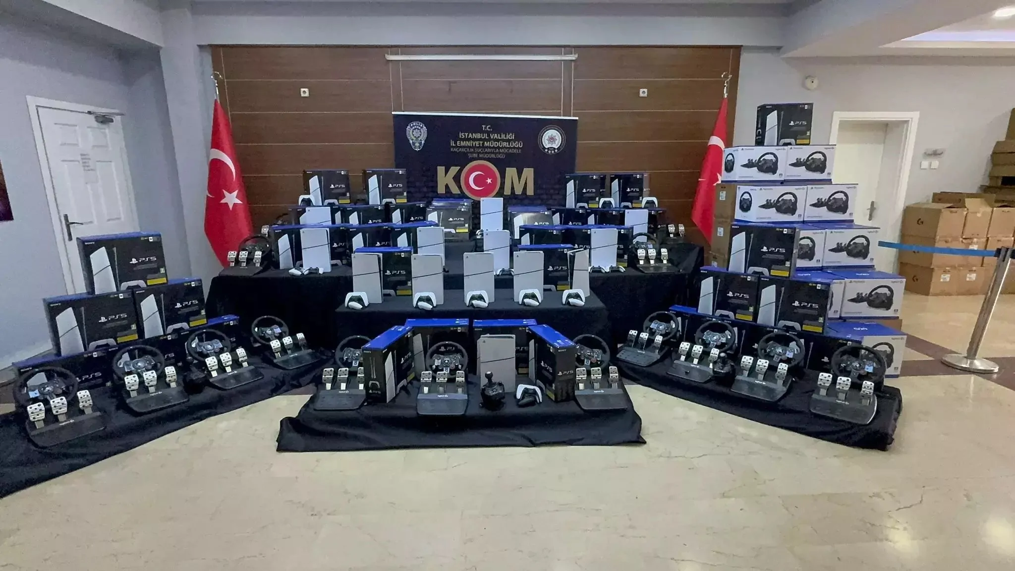 50 million TL illegal “PlayStation” operation in Istanbul