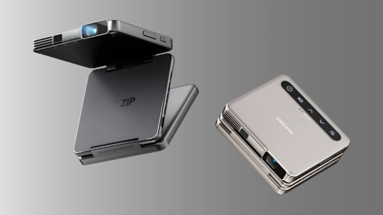 Meet the foldable projector that fits in your pocket: Aurzen ZIP