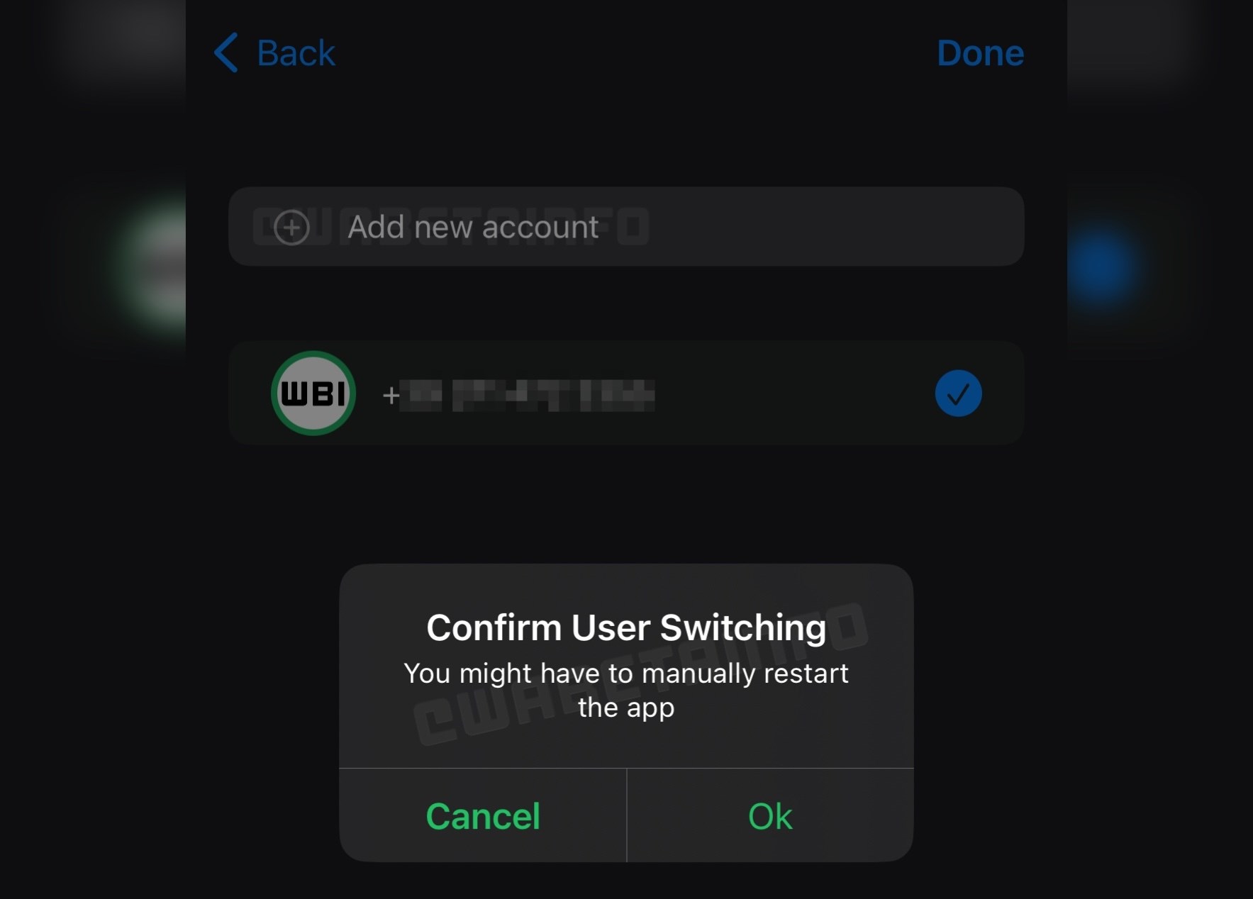 WhatsApp’s expected multi-account feature comes to iPhones