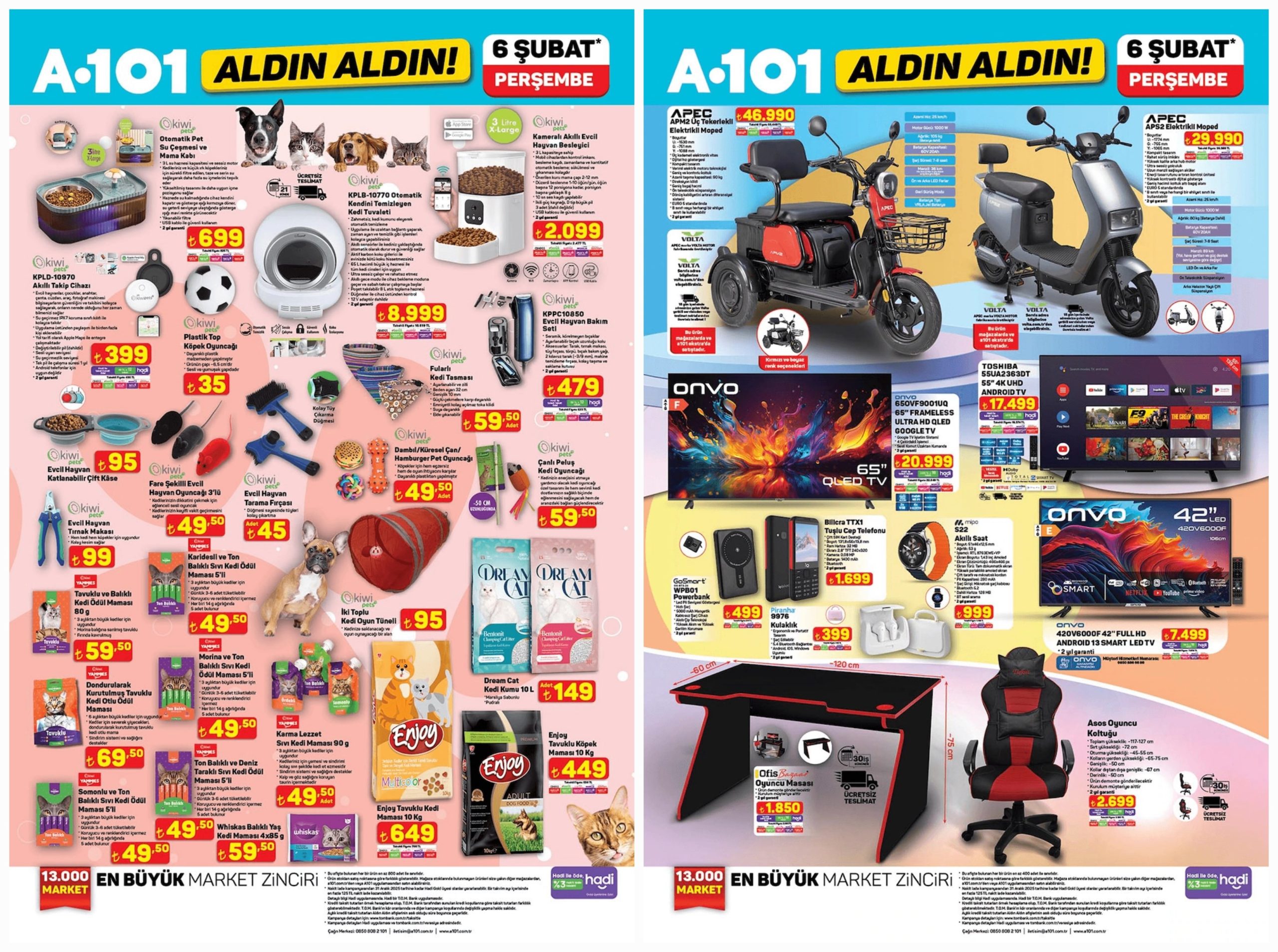 6 February A101 What is in the current catalog?