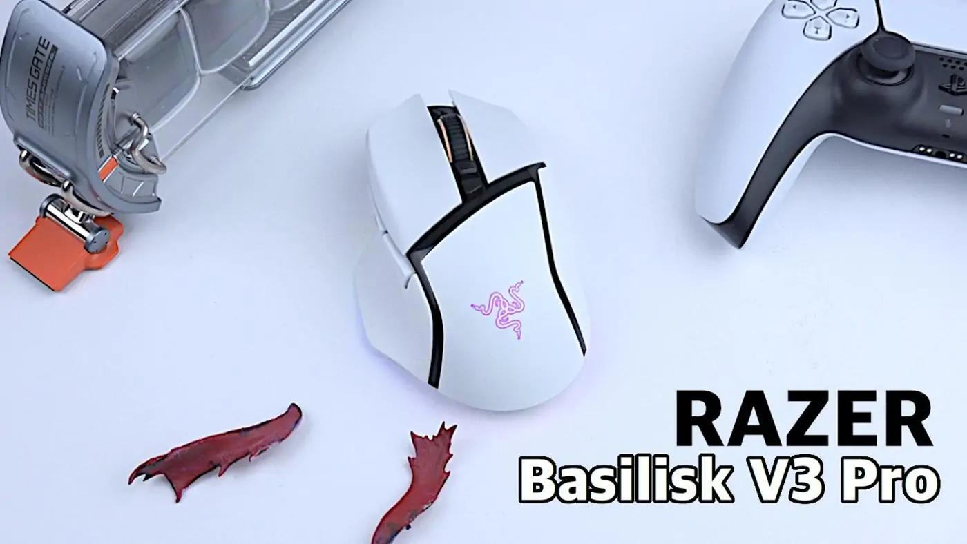 750 IPS, full grip mouse! “Razer Basilisk V3 Pro review”