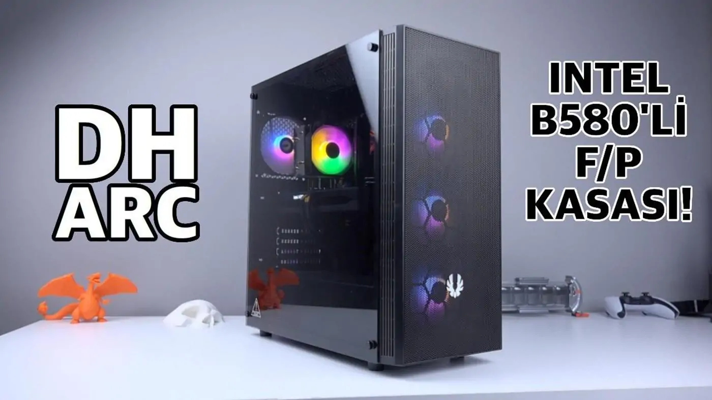 F/P Case with Intel ARC B580! ”DH-ARC review”