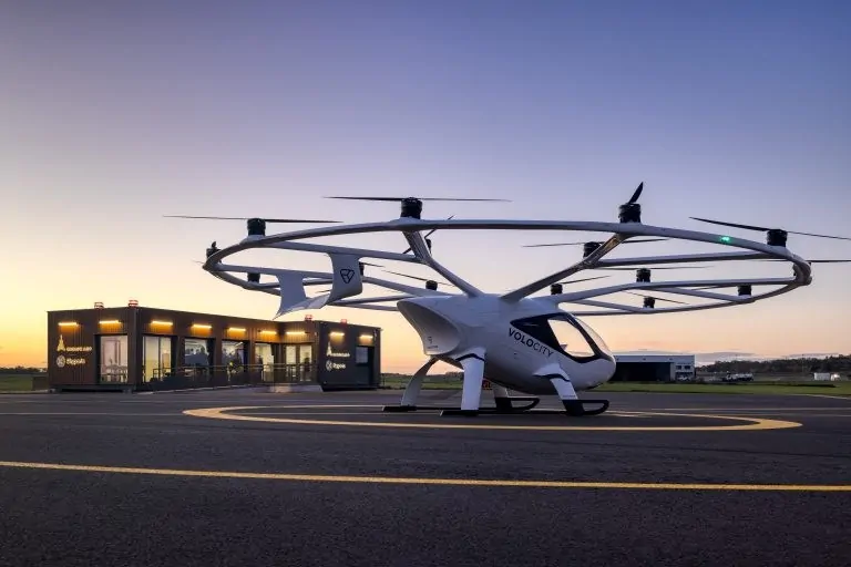 Germany will create test routes for flying taxis in 2026