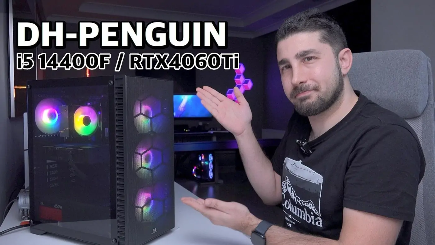 Gigabyte RTX4060Ti and i5 14400F! “DH Penguin review”