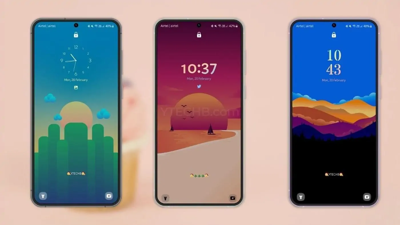 Samsung phones may come with a wallpaper feature that changes according to the weather